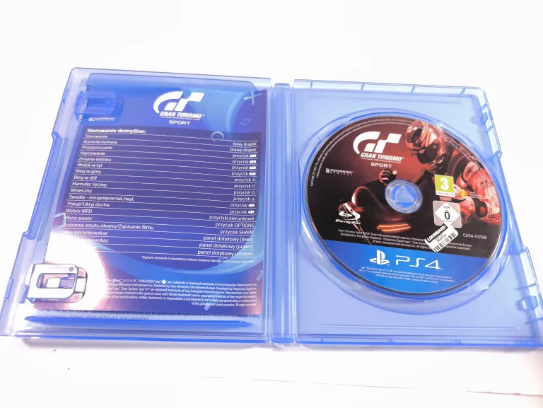 GRA PS4 GRAN TURISMO SPORT