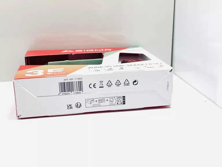 LAMPKA ROWEROWA LED SIGMA AURA 100 LUX MOCNA TYŁ OŚWIETLENIE ROWEROWE IPX4