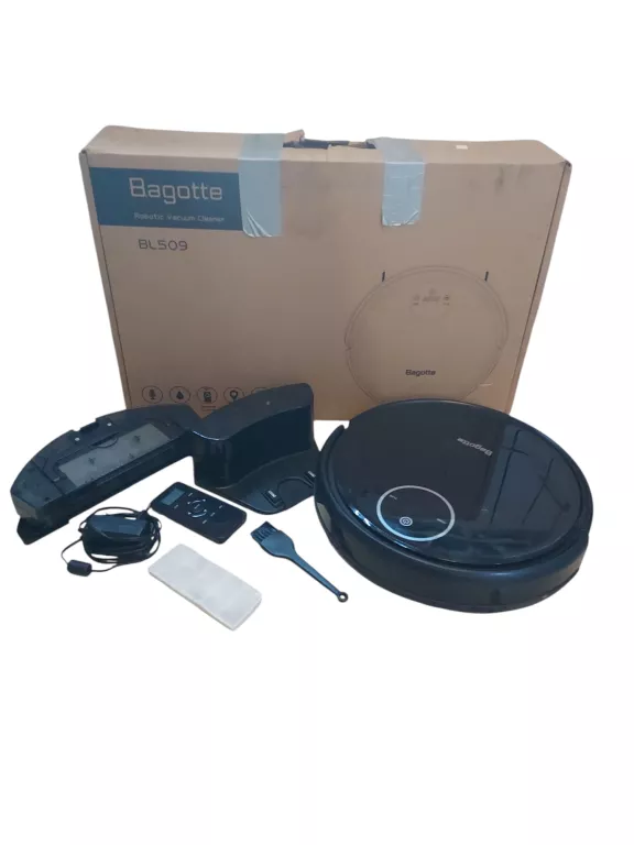 ROBOT SPRZĄTAJĄCY BAGOTTE BL509 CZARNY+ PUDEŁKO