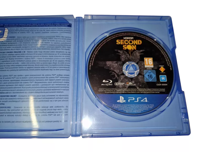 GRA PS4 INFAMOUS SECOND SON PL