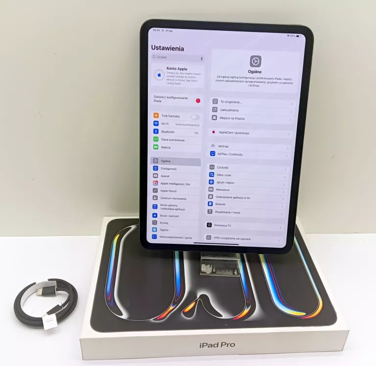 TABLET APPLE IPAD PRO 11" WI-FI + CELLULAR 1 TB ŚWIEŻO OTWARTY OPIS!!