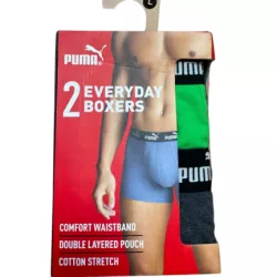 BOKSERKI MĘSKIE PUMA EVERYDAY 2-PACK ROZMIAR L