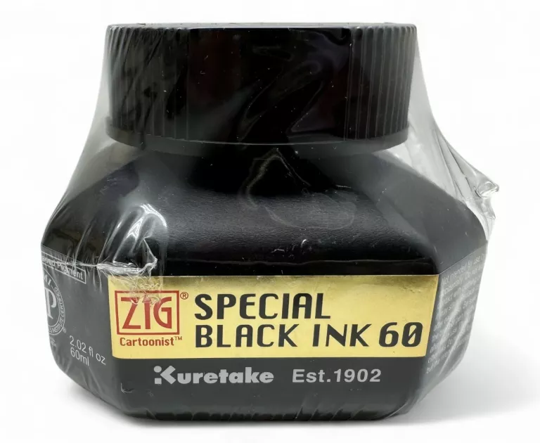 KURETAKE TUSZ INK DO MANGI KALIGRAFII 60 ML CZARNY