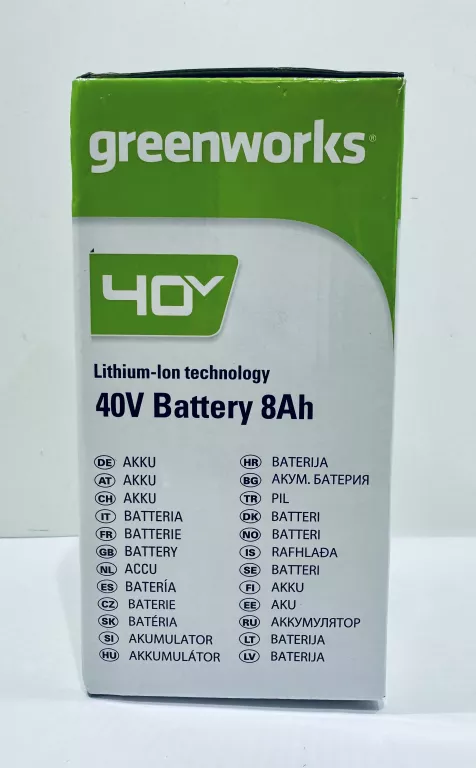 AKUMULATOR GREENWORKS 40 V 8 AH