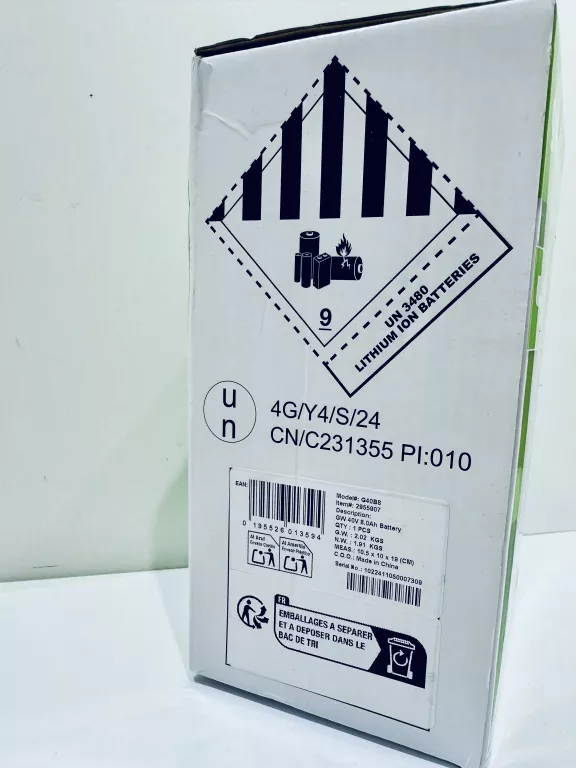 AKUMULATOR GREENWORKS 40 V 8 AH