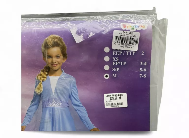 STRÓJ ELSA BASIC - FROZEN 2 ROZM.M 7-8 LAT