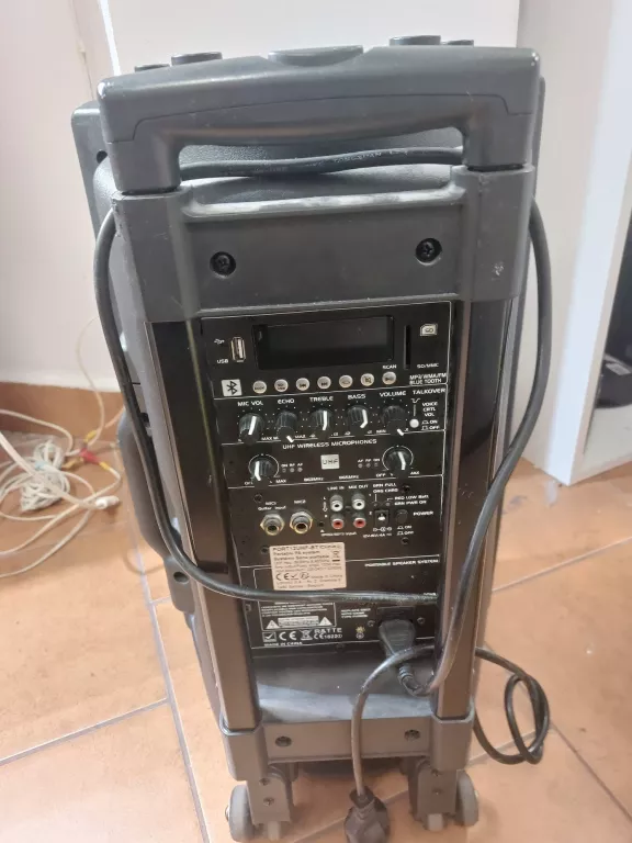 KOLUMNA IBIZA PORT12VHF-BT 350 W CZARNA