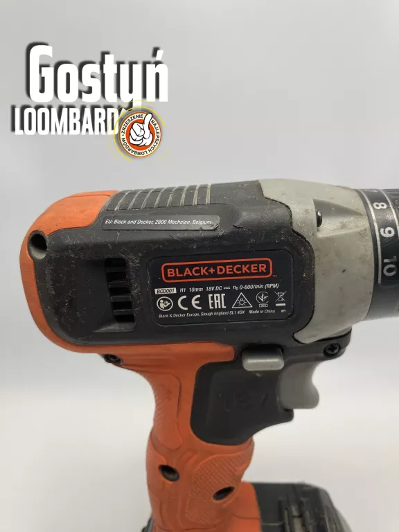 WKRĘTARKA BLACK DECKER BCD001 KOMPLET!