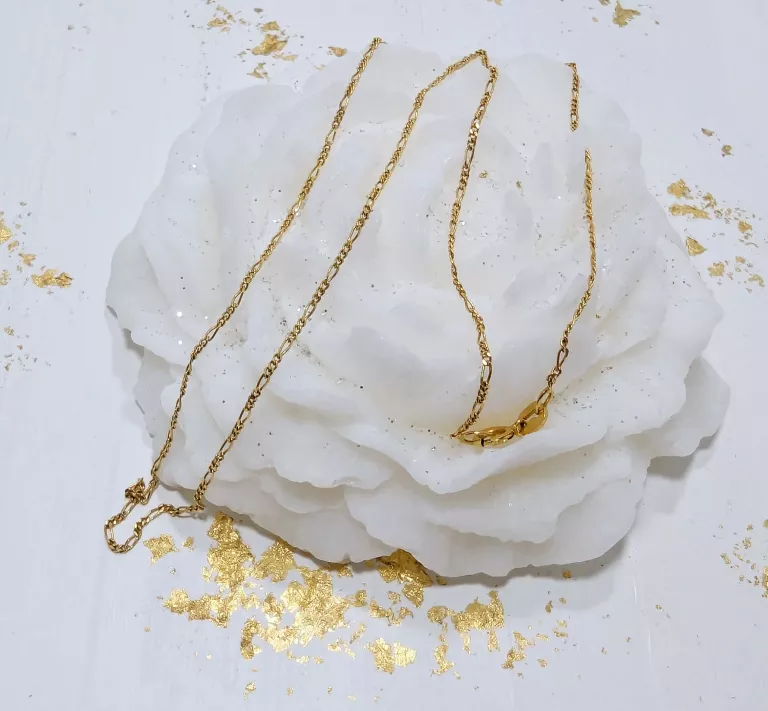 KRÓTKI ZŁOTY ŁAŃCUSZEK 585 1,23G 39,5 CM