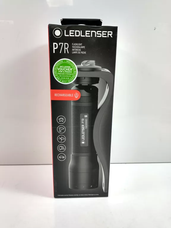 LATARKA LEDLENSER P7R LED PORĘCZNA IP54 AKUMULATOR