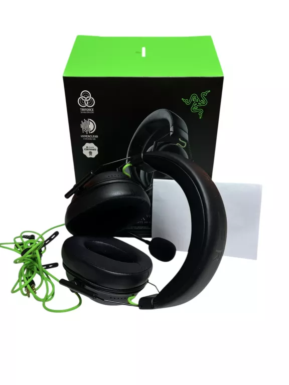 SŁUCHAWKI NAUSZNE RAZER BLACKSHARK V2 X / ZESTAW / GWARANCJA