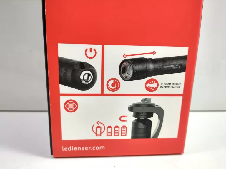 LATARKA LEDLENSER P7R LED PORĘCZNA IP54 AKUMULATOR