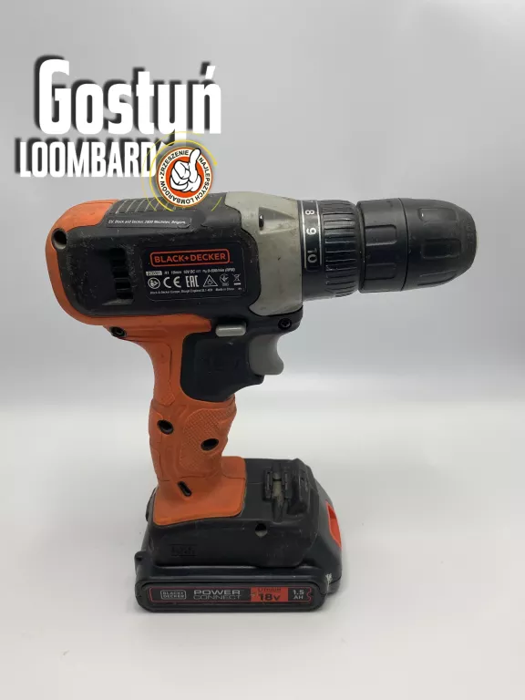 WKRĘTARKA BLACK DECKER BCD001 KOMPLET!