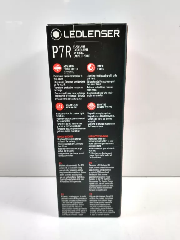 LATARKA LEDLENSER P7R LED PORĘCZNA IP54 AKUMULATOR
