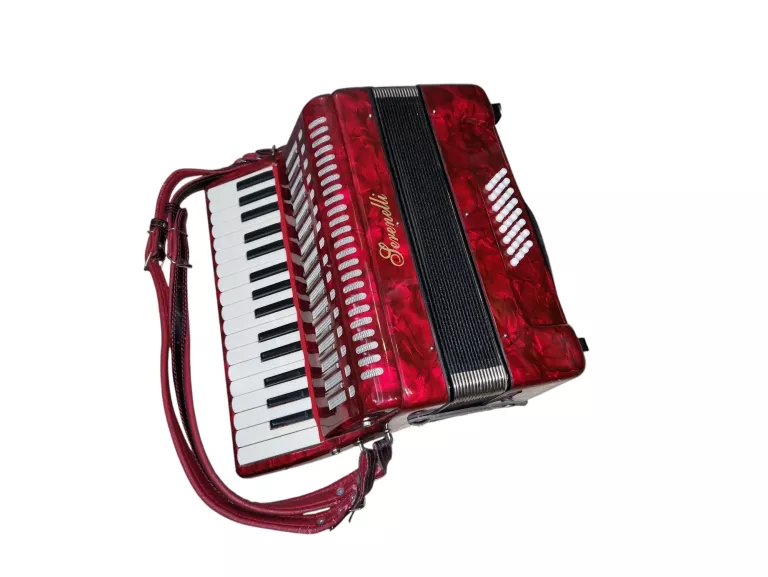 AKORDEON SERENELLI Y-3232-R + WALIZKA