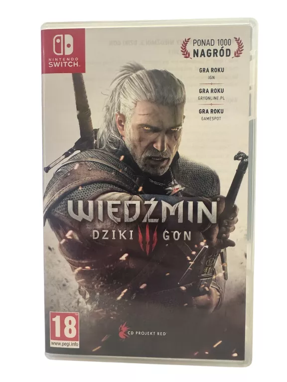 GRA NA NINTENDO SWITCH WIEDŹMIN 3 DZIKI GON