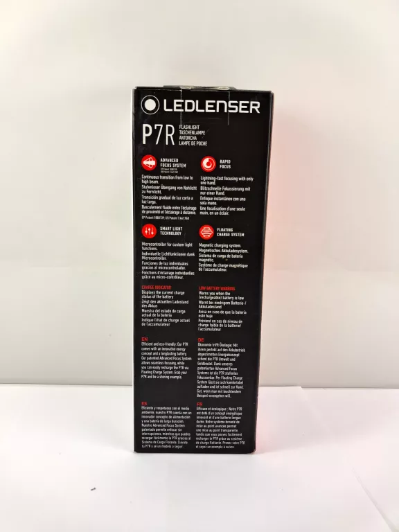 LATARKA LEDLENSER P7R LED PORĘCZNA IP54 AKUMULATOR