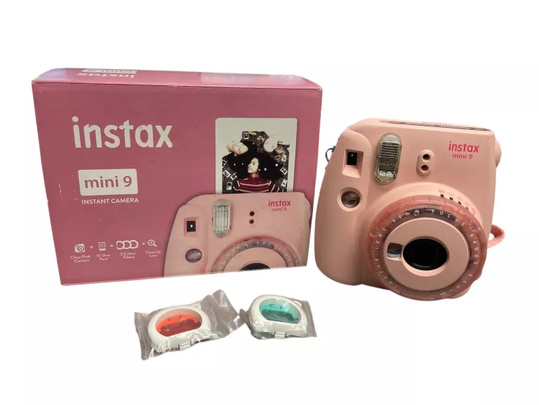 APARAT NATYCHMIASTOWY FUJIFILM INSTAX MINI 9 PLAMKA PIKSEL OPIS