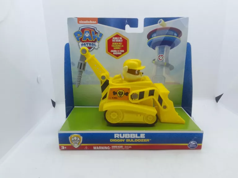 PSI PATROL RUBBLE POJAZD SPYCHACZ BULDOŻER