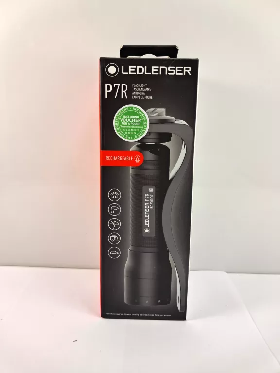 LATARKA LEDLENSER P7R LED PORĘCZNA IP54 AKUMULATOR