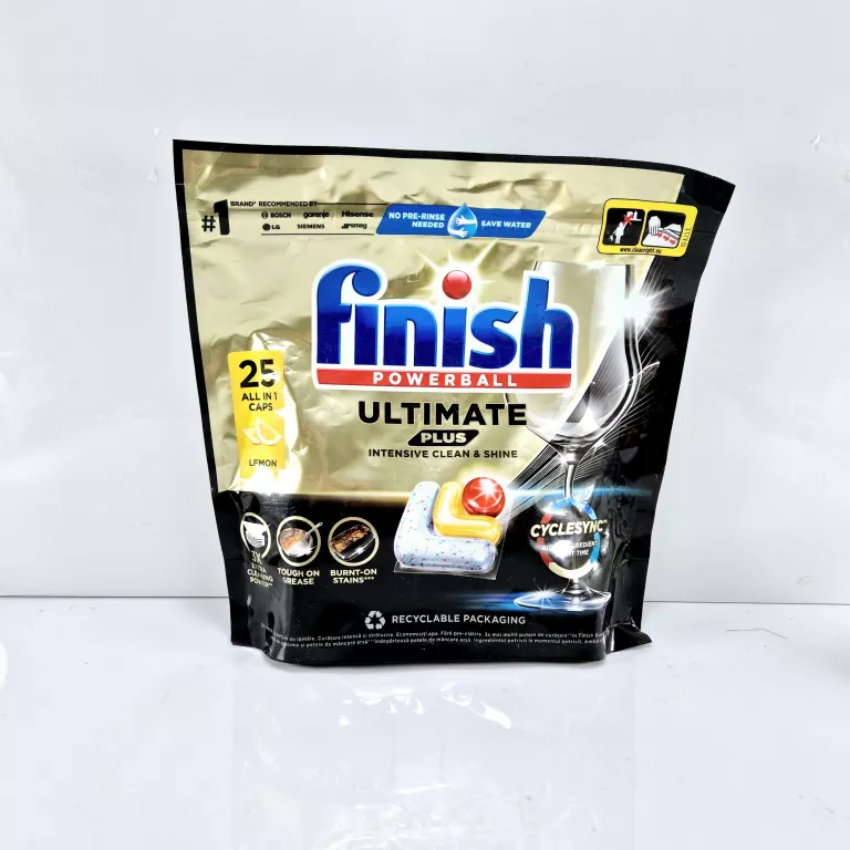 FINISH 25 KAPSUŁKI ULTIMATE PLUS 25 LEMON