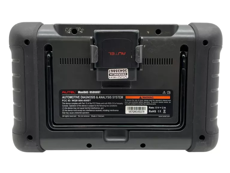 TESTER DIAGNOSTYCZNY AUTEL MAXIDAS DS808BT 32GB 7'' + GŁOWICA MAXIVCI MINI