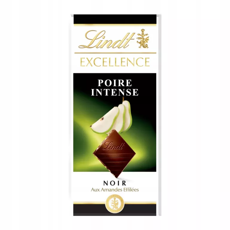 LINDT EXCELLENCE CZEKOLADA GORZKA Z GRUSZKĄ 100G