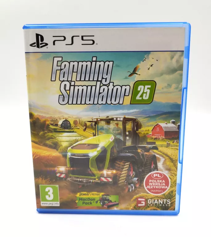 GRA NA PS5 FARMING SIMULATOR 25