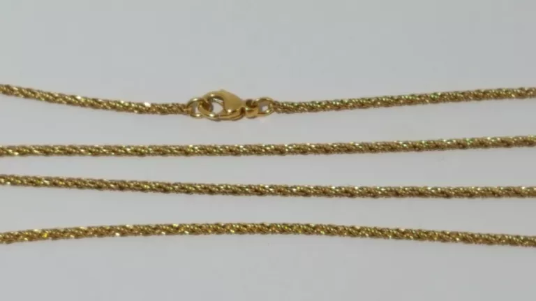 ZŁOTY ŁAŃCUSZEK PR. 750 DŁ. 60 CM. GRAM 12,98