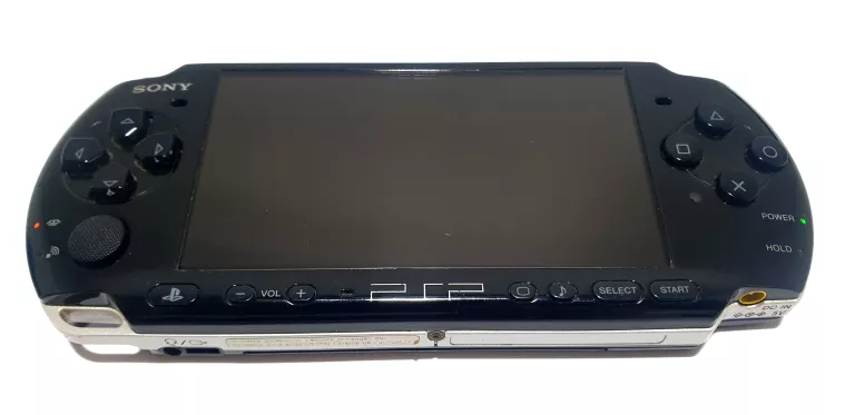 KONSOLA PSP 3004 SLIM PIANO BLACK + ZASILACZ+ KARTA 8GB + 11 GIER