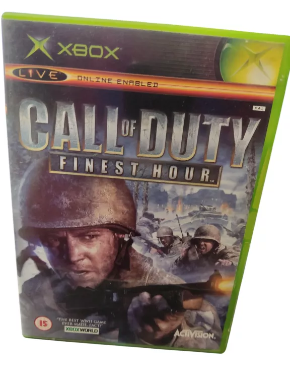 GRA CALL OF DUTY FINEST HOUR MICROSOFT XBOX