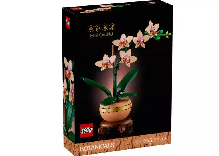 LEGO 10343 ICONS BOTANICALS MAŁA ORCHIDEA