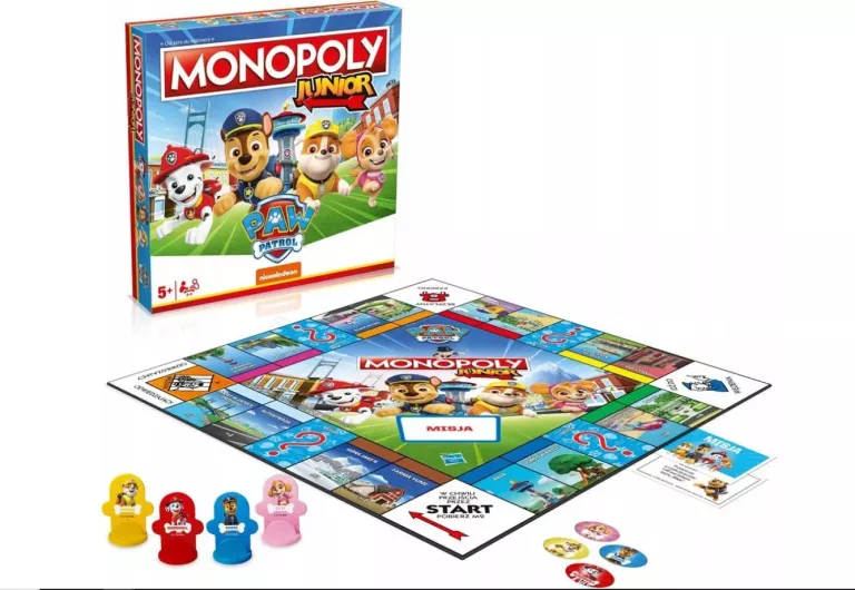 MONOPOLY JUNIOR PAW PATROL