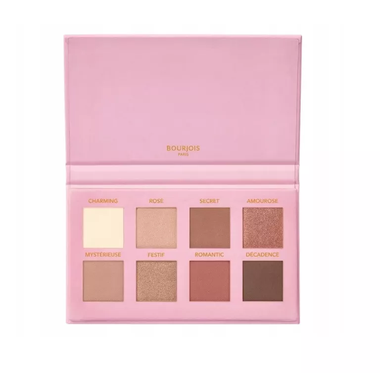 BOURJOIS PARIS ROSE GLAMOUR EYESHADOW PALETTE 6,8 G