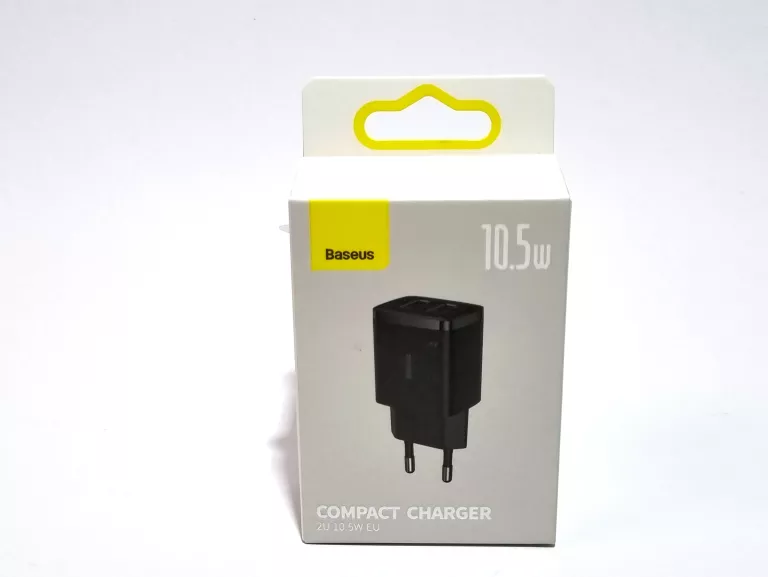 BASEUS COMPACT CHARGER 2XUSB 10,5W BLACK