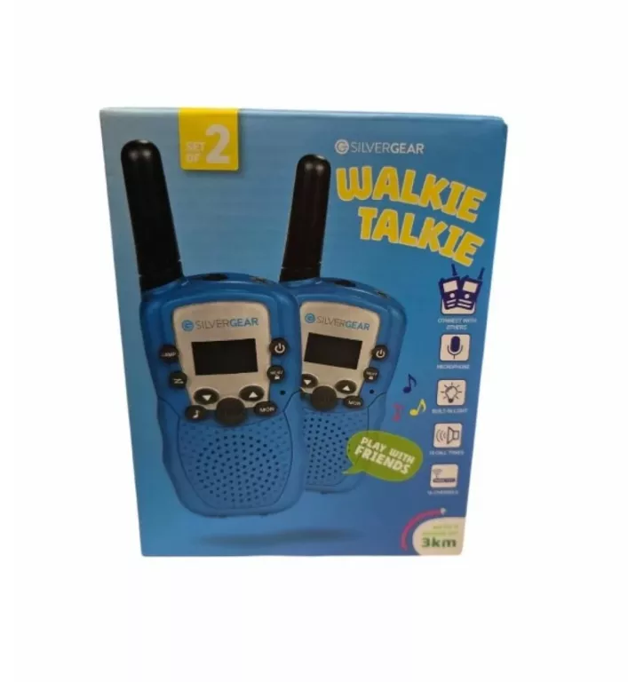 WALKIE TALKIE KRÓTKOFALÓWKA NIEBIESKA