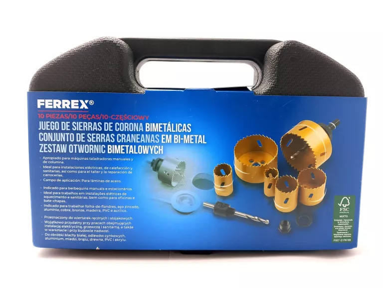 FERREX ZESTAW OTWORNIC BIMETALOWYCH