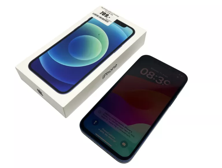 TELEFON APPLE IPHONE 12 4/128 GB NIEBIESKI KONDYCJA 87% OPIS!