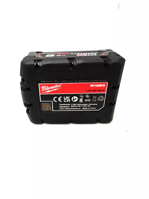 AKUMULATOR MILWAUKEE 18V 5.0AH M18