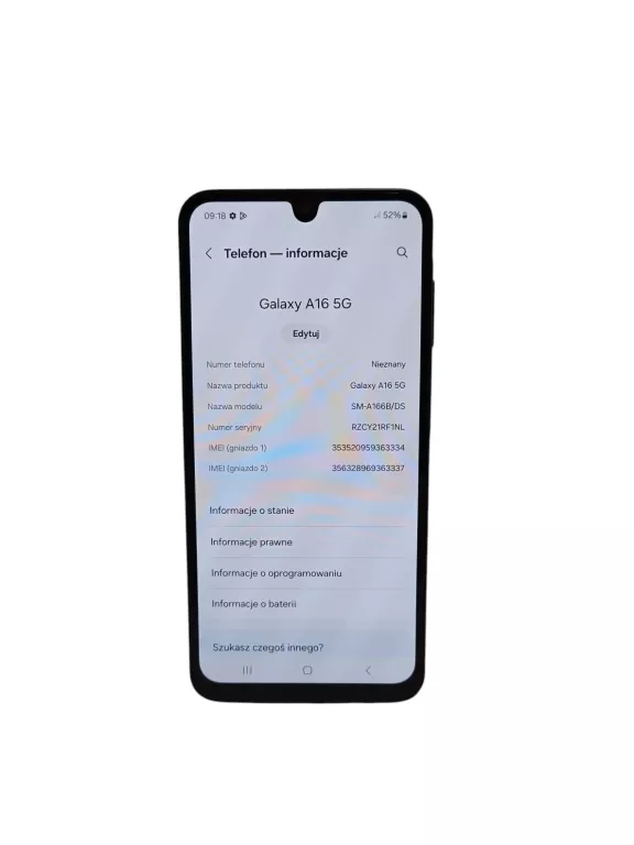 TELEFON SAMSUNG GALAXY A16 5G
