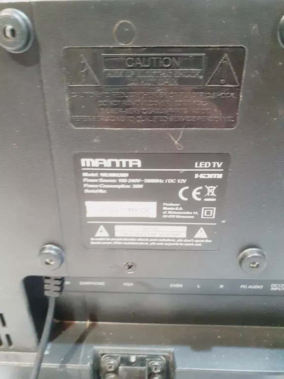 TELEWIZOR MANTA 19 LHN120D