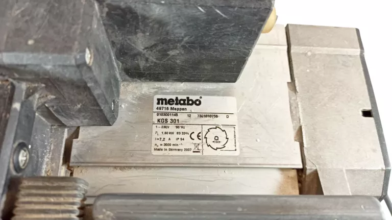 PIŁA UKOŚNICA METABO KGS 301