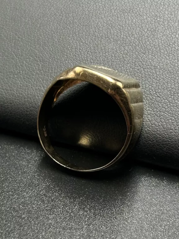 PRZEPIĘKNY MĘSKI ZŁOTY SYGNET 333/8K/4,44 G/R. 23