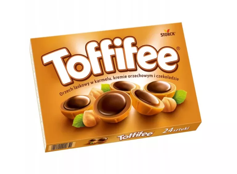 TOFFIFEE CZEKOLADKI BOMBONIERKA 200G 24 SZTUKI 4014400900651