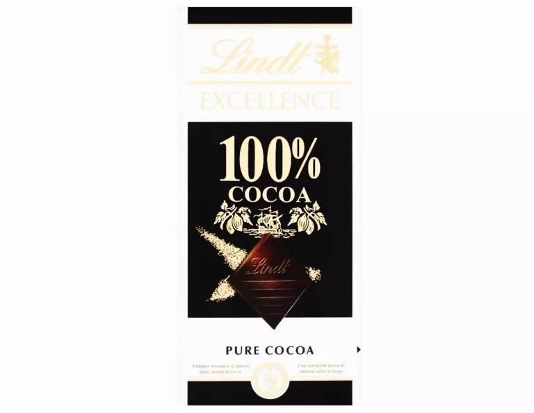 CZEKOLADA EXCELLENCE 100% CACAO LINDT 50G