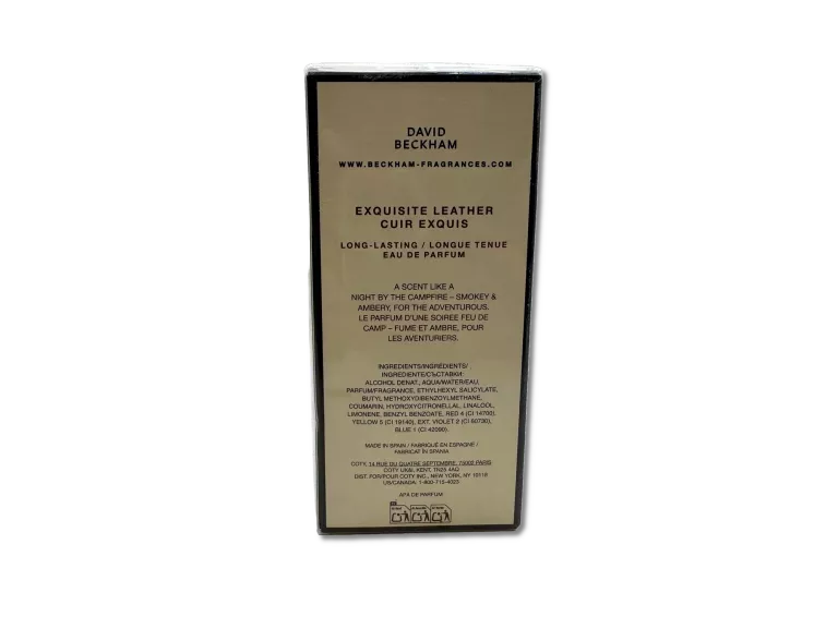 DAVID BECKHAM EXQUISITE LEATHER EDP 100 ML