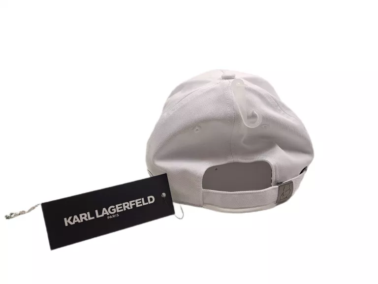 CZAPKA Z DASZKIEM KARL LAGERFELD OKULARY Z CEKINAMI