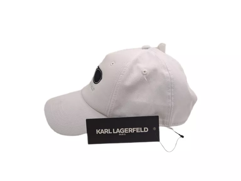 CZAPKA Z DASZKIEM KARL LAGERFELD OKULARY Z CEKINAMI