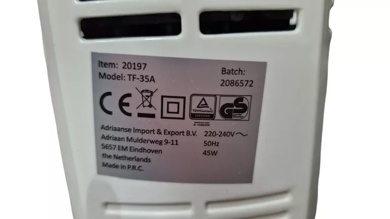 WENTYLATOR KOLUMNOWY PIONOWY KINZO COOLING TF-35A