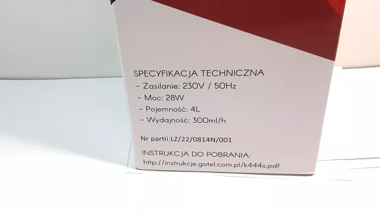 NAWILŻACZ POWIETRZA CARUZZO QT- JS1802